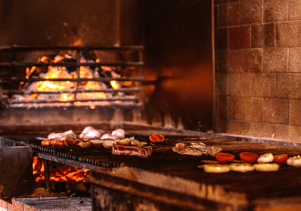 Argentine Iron Grill Set Asado Parrilla Argentina Grill Brazier, Outdoor  Kitchen, Open Fire Cooking 